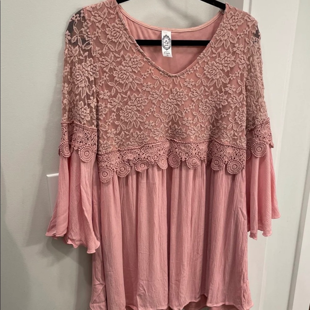 Pink dress